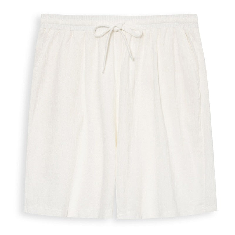Men's Cotton Shorts –Elastic Waist for All-Day Comfort