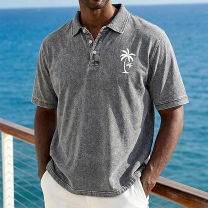 Soft Washed Cotton Polo Shirt