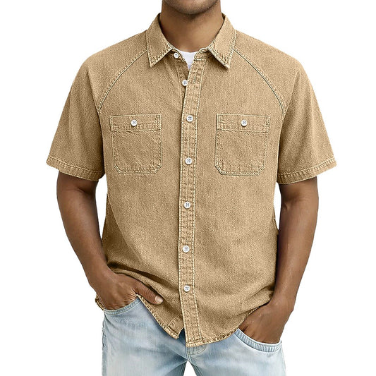 100% Cotton Men's Casual Shirt