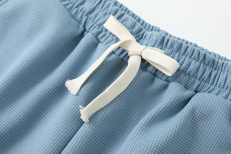 Men's Casual Waffle Pants -Daily Outdoor Sports Wear