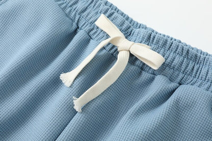 Men's Casual Waffle Pants -Daily Outdoor Sports Wear