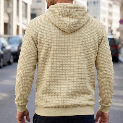 Comfort Waffle Drawstring Hoodie