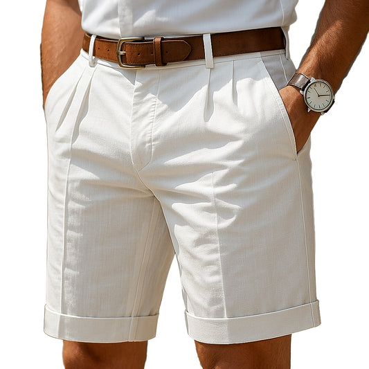 Men's Outdoor Linen Shorts-Comfortable Summer Shorts
