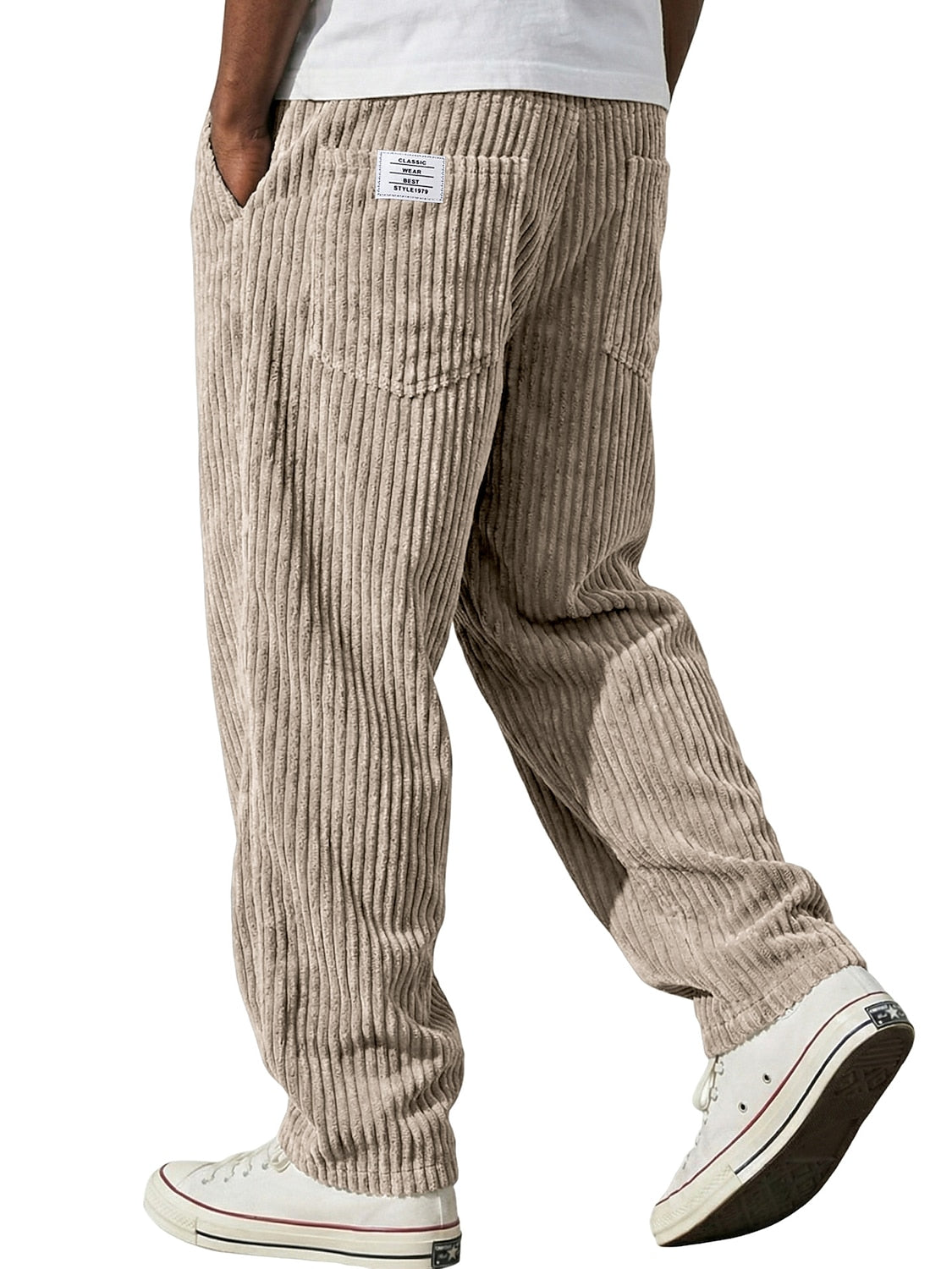 Full Length Corduroy Sweatpants