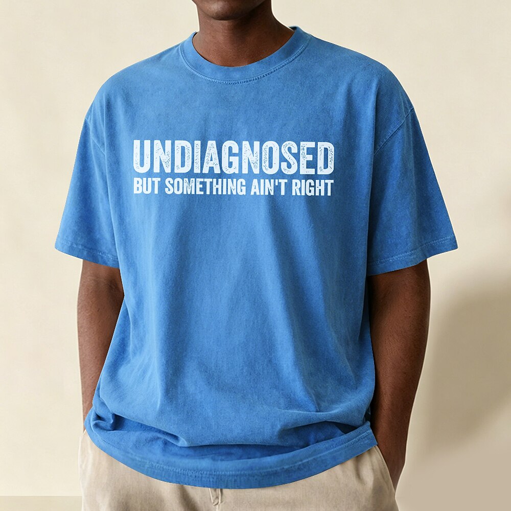 Funny Washed Cotton Graphic Tee