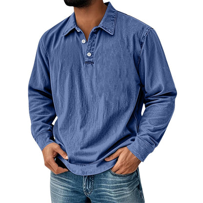 Comfort Washed 100% Cotton Polo Shirt