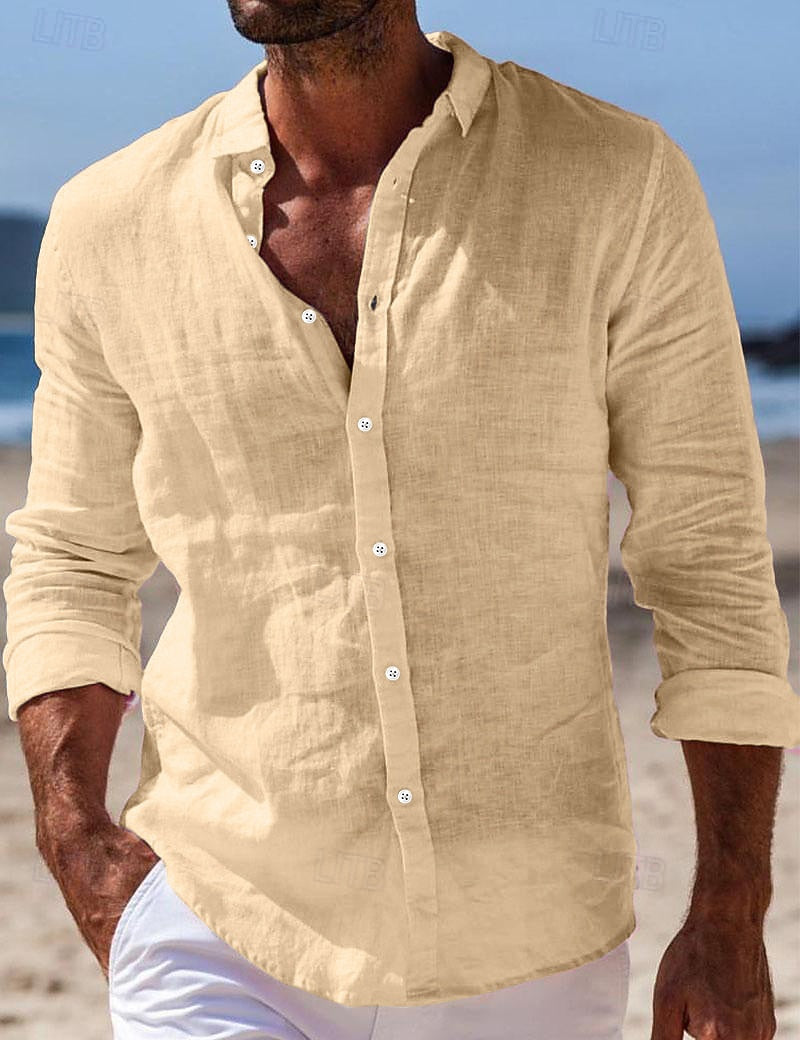 Classic Cotton Linen Shirt