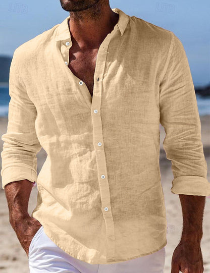 Classic Cotton Linen Shirt