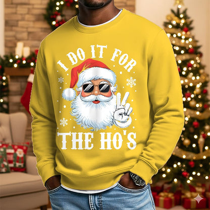 Christmas Santa Festive Vintage Cool Sweatshirt