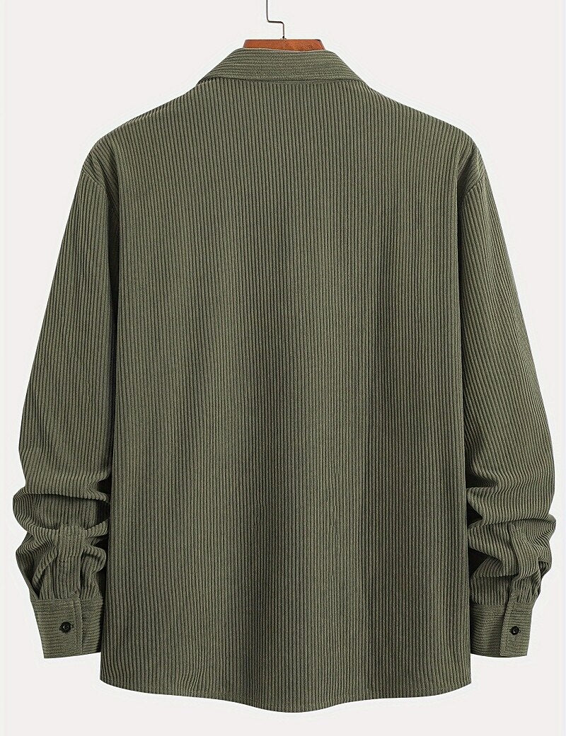 Soft Corduroy Button Up Shirt
