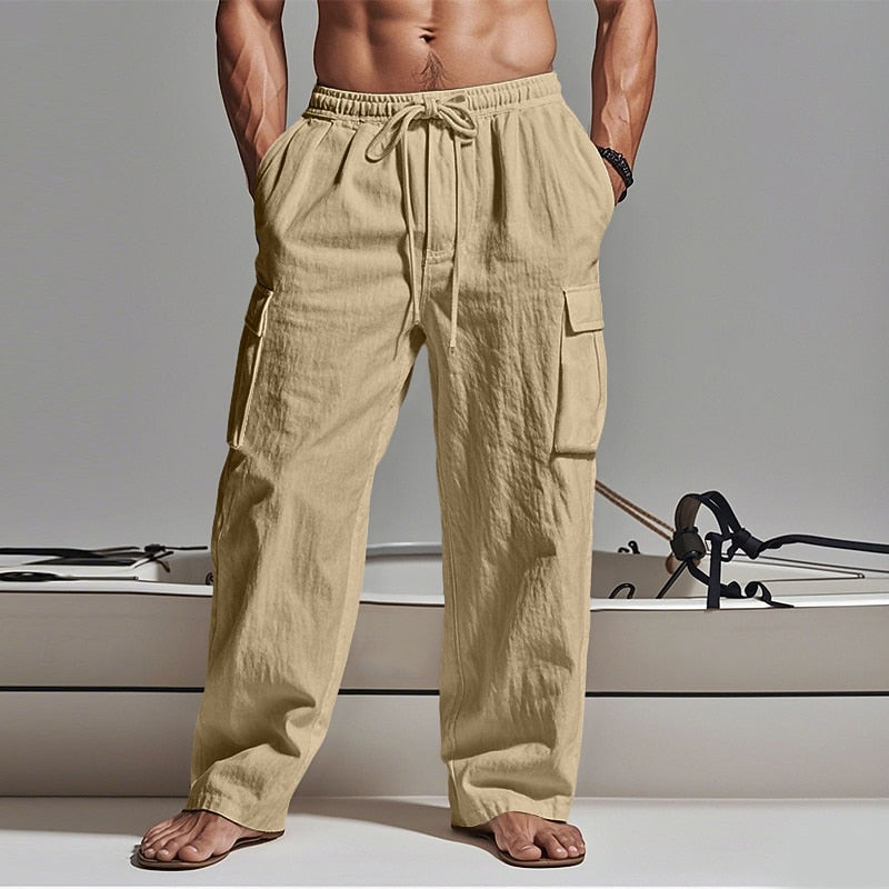 Men's Cotton Pants - Soft, Breathable