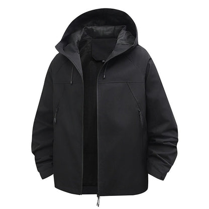Men’s Windbreaker Hooded Jacket