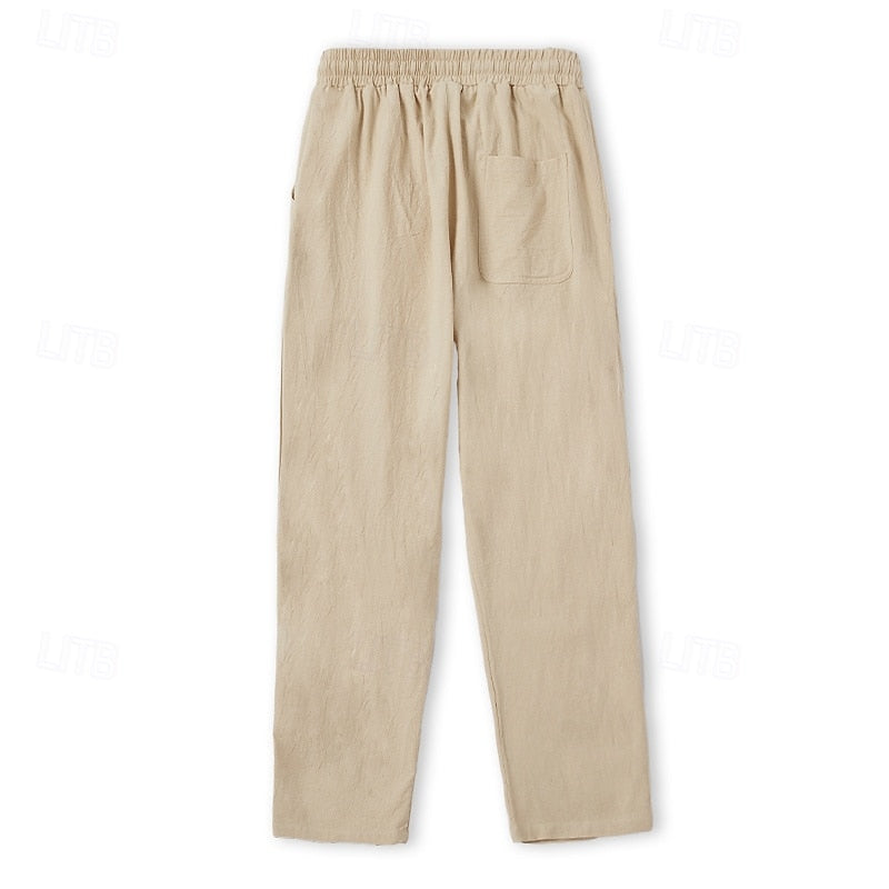 Cotton Linen Pants - Baggy, Soft, Breathable Summer Pants
