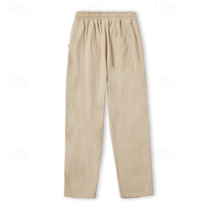 Cotton Linen Pants - Baggy, Soft, Breathable Summer Pants