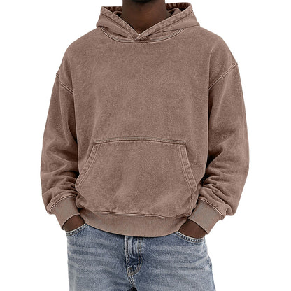 Broken-In Washed Cotton Hoodie