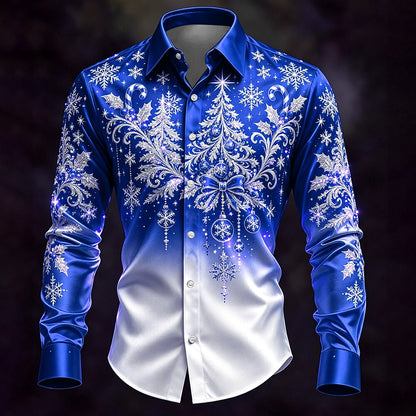Christmas Tree Ugly Button Down Shirt