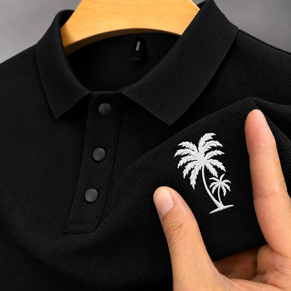 100% Cotton Pique Knit Polo Shirt