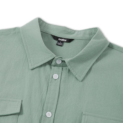 Men's Beachwear Linen Shirt - Soft & Breathable