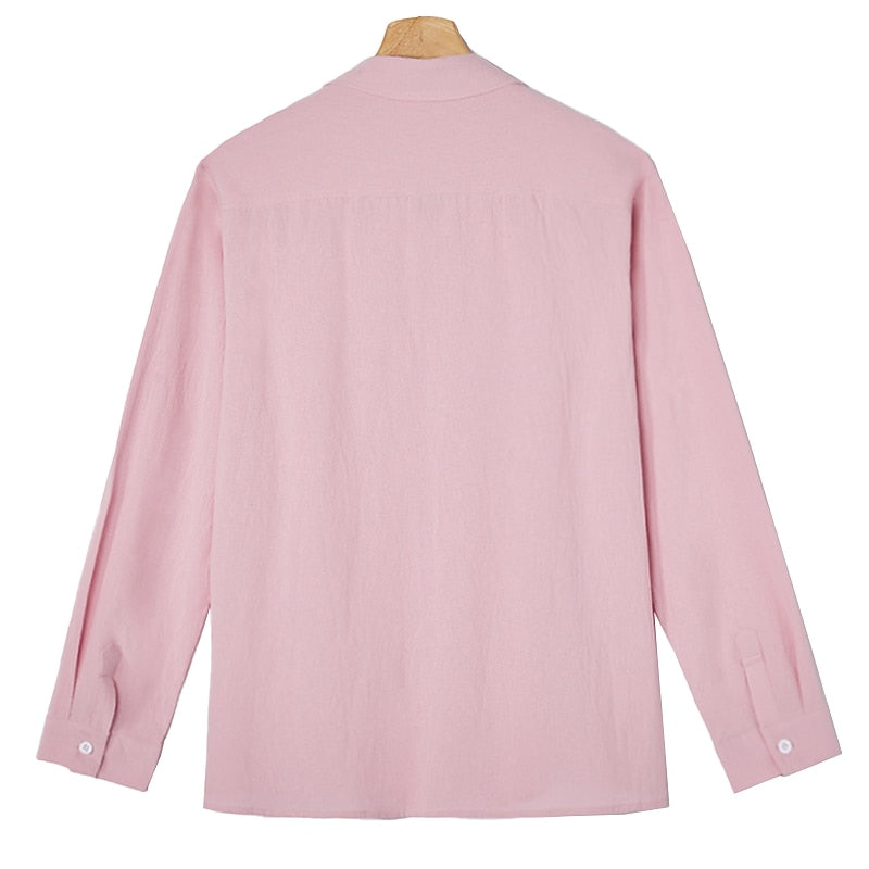 Men's Linen Summer Shirt - Casual Button-Up for Everyday Comfort