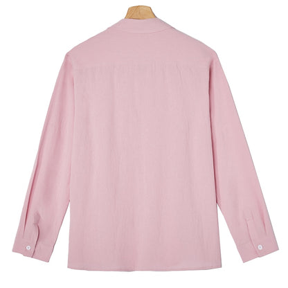 Men's Linen Summer Shirt - Casual Button-Up for Everyday Comfort