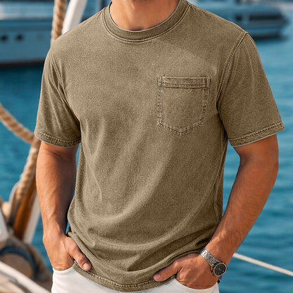 Broken-In Comfort 100% Cotton Basic Tee