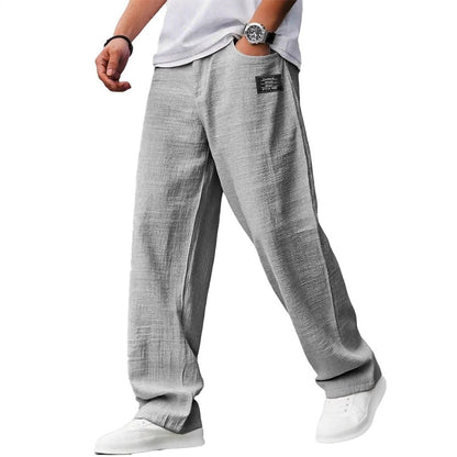 Baggy Cotton Linen Pants - Soft, Breathable, Summer Casual