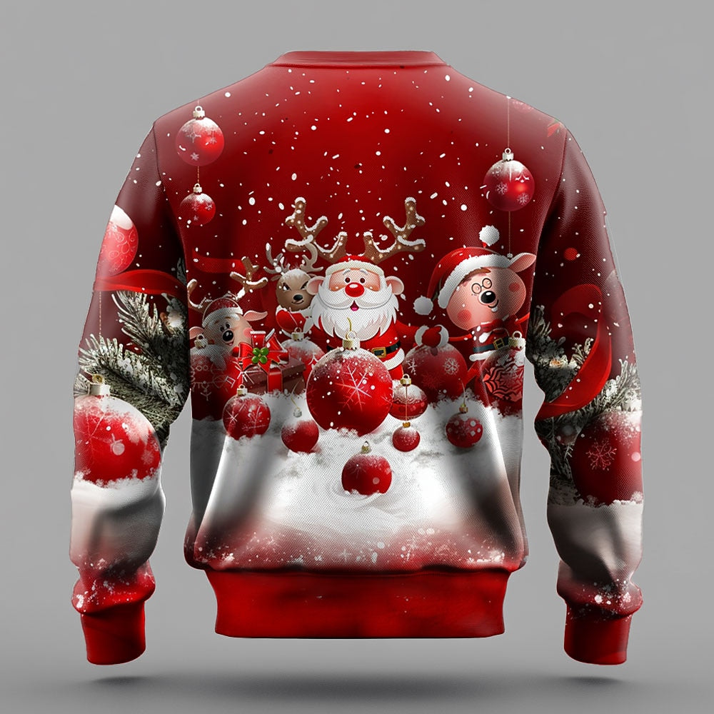 Christmas Reindeer Vintage Sweatshirt