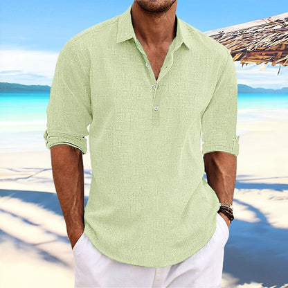 Classic Cotton Linen Shirt