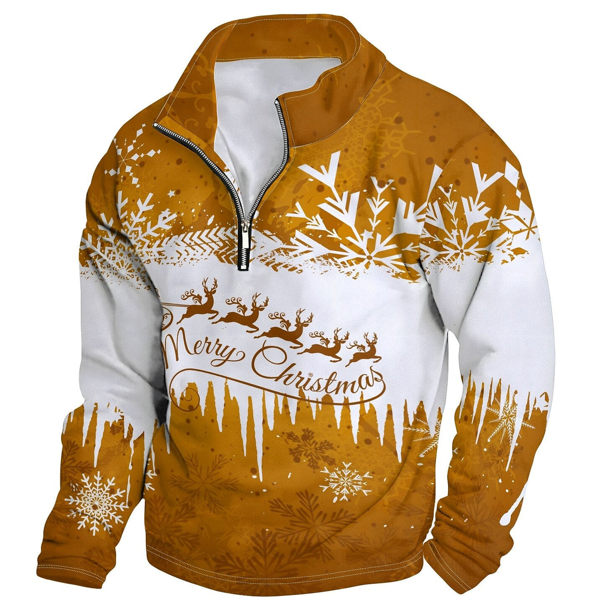 Christmas Festive Print Sweatshirt