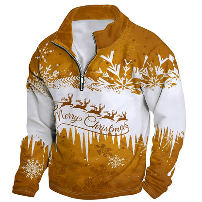 Christmas Festive Print Sweatshirt