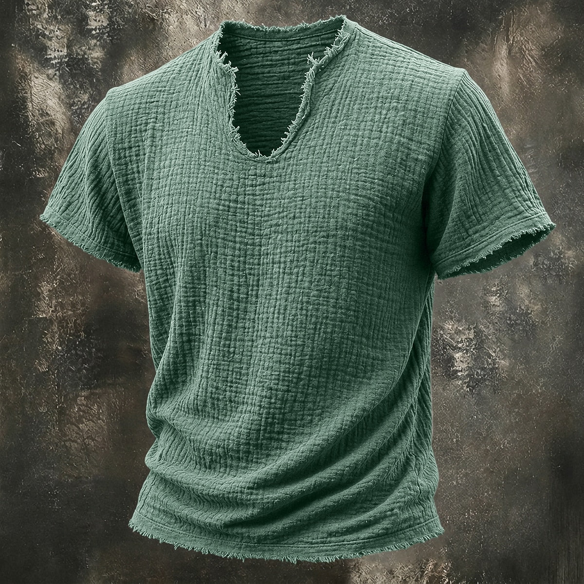 Vintage 100% Cotton Linen T-shirt