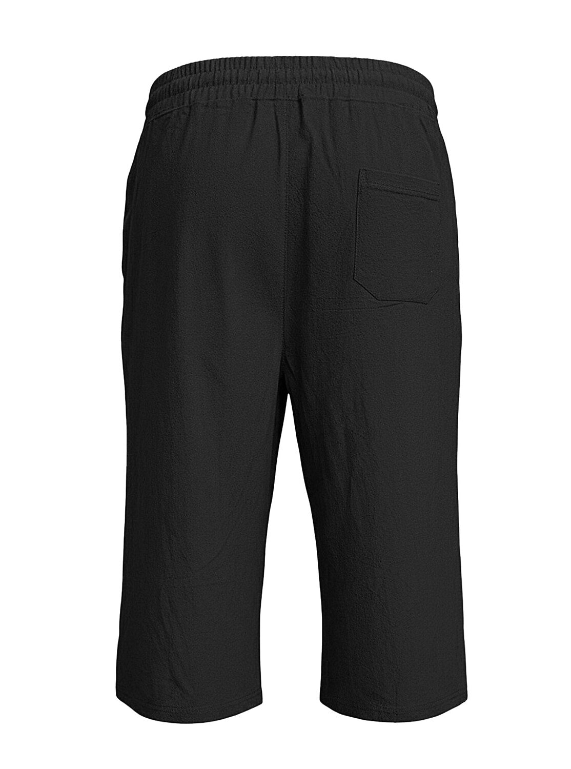 Breathable Linen Shorts With Elastic Waist