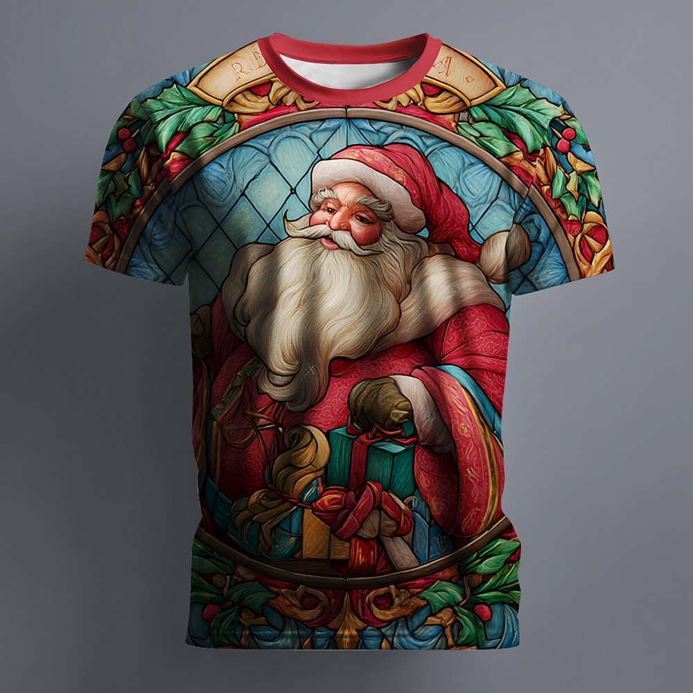 Festive Santa Christmas Party Tee