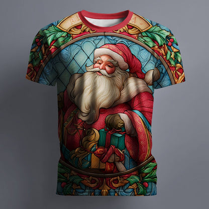 Festive Santa Christmas Party Tee