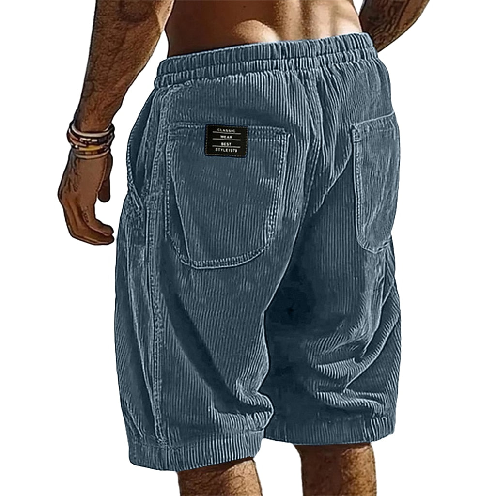 Men's Casual Corduroy Shorts