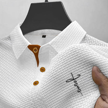 More Than Basic Waffle Polo