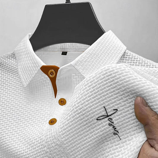 More Than Basic Waffle Polo