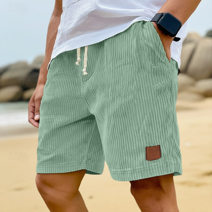 Men's Summer Corduroy Shorts