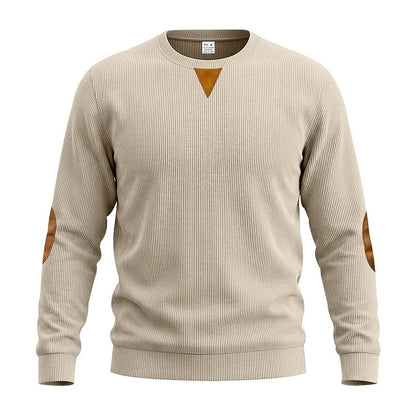 Soft Textured Corduroy Sweatshirt