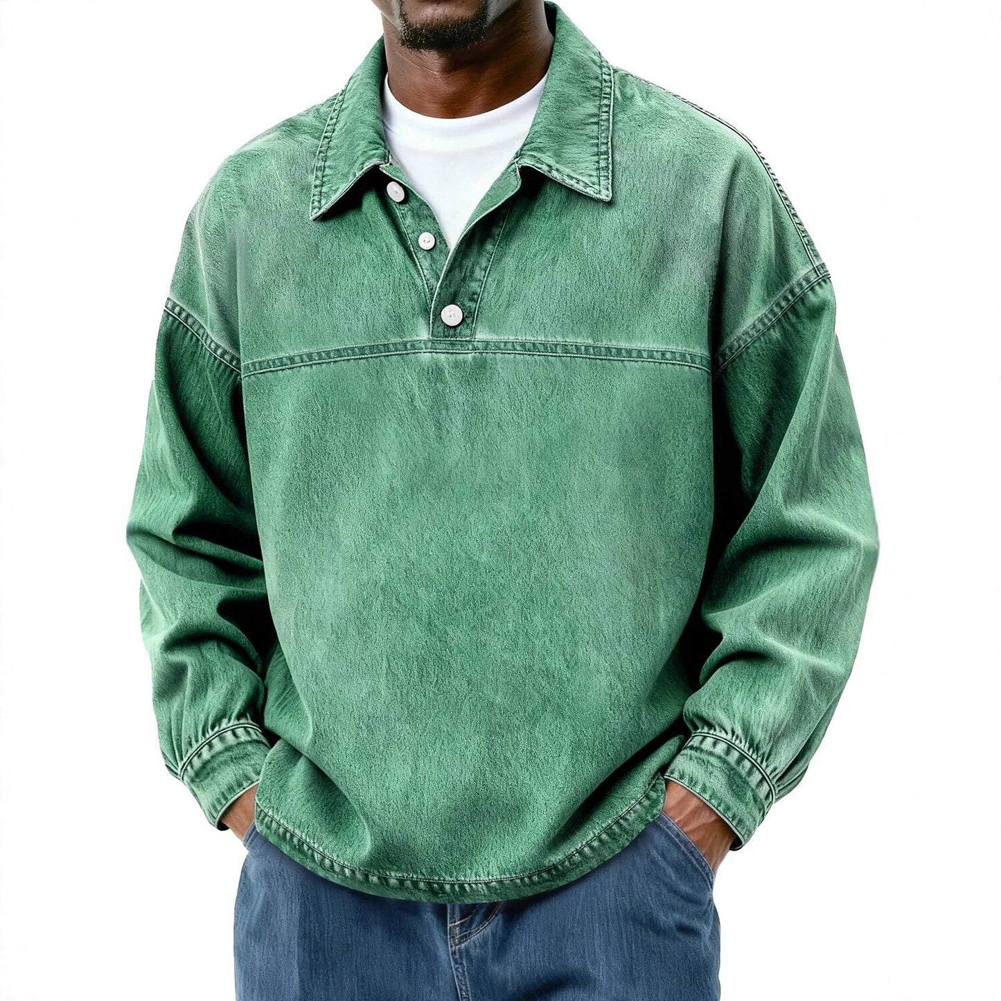 Broken-In Comfort 100% Cotton Polo Shirt