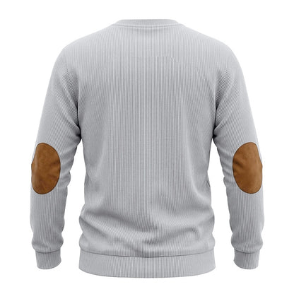 Soft Textured Corduroy Sweatshirt