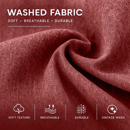 Colorblock Washed Cotton Shirt