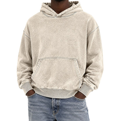 Broken-In Washed Cotton Hoodie
