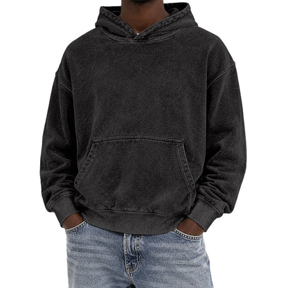 Broken-In Washed Cotton Hoodie