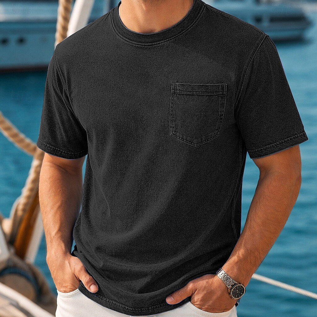 Broken-In Comfort 100% Cotton Basic Tee