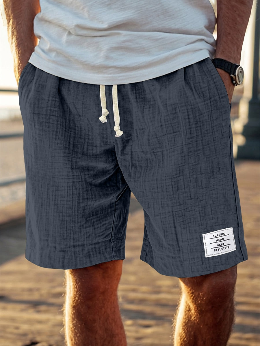Cotton Linen Shorts-Comfortable Daily Summer Essentials