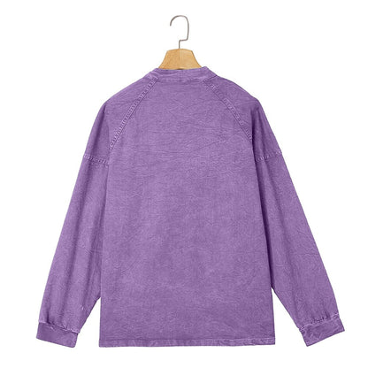 Vintage 100% Cotton Henley Shirt