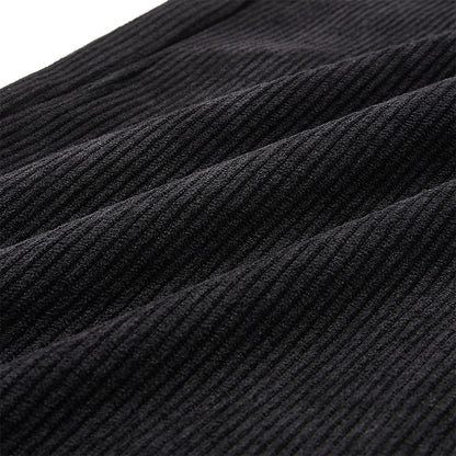 Pocketed Corduroy Cargo Pants