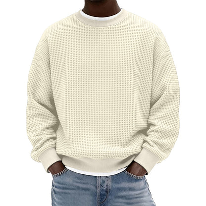 Men's Waffle Crewneck Sweatshirt