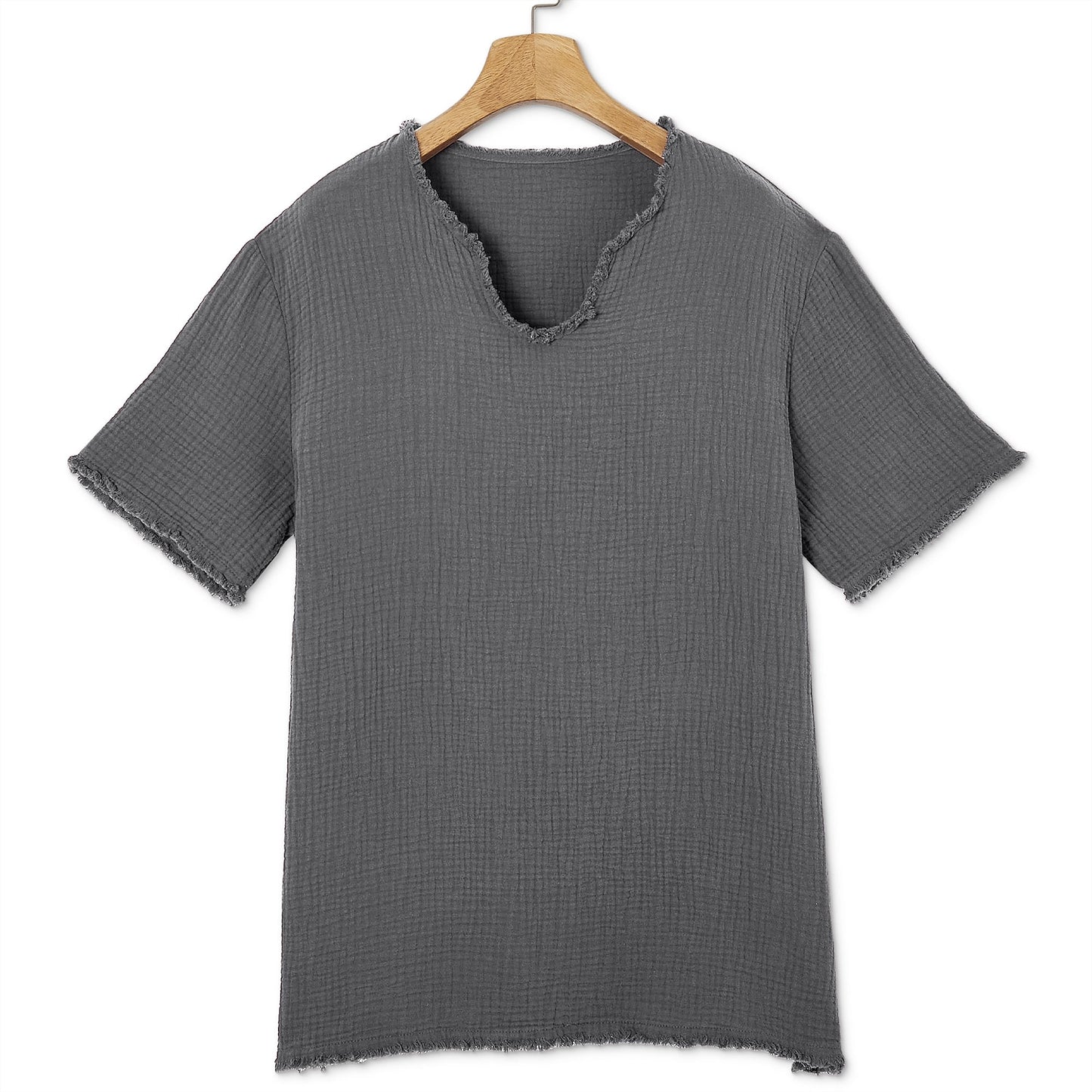 Vintage 100% Cotton Linen T-shirt